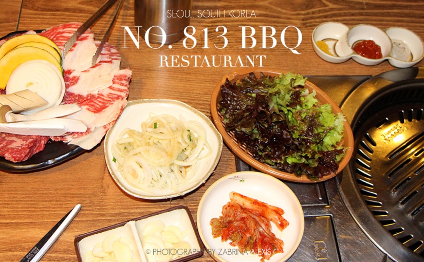 No. 813 BBQ Restaurant, Seoul, South Korea