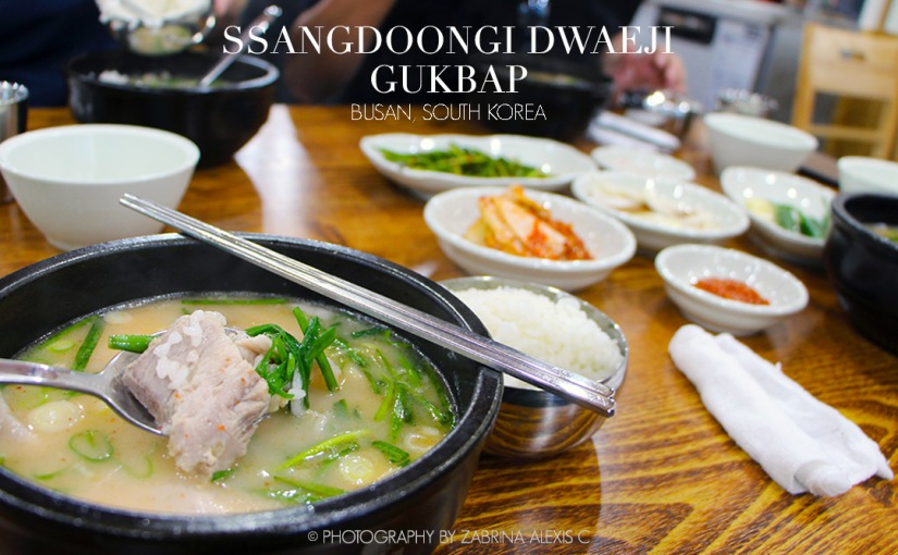 Ssangdoongi Dwaeji Gukbap (돼지국밥), Busan, South Korea